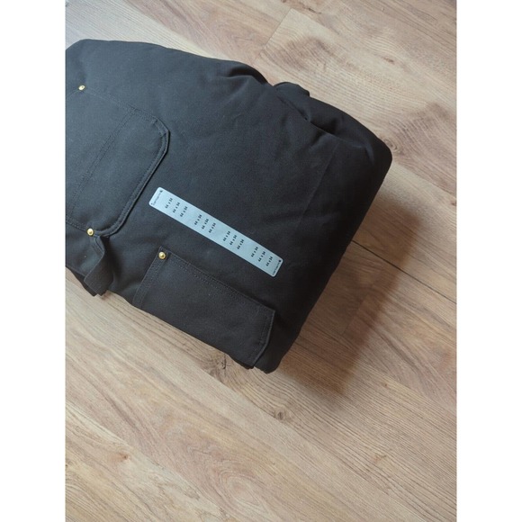 Carhartt Arctic Quilt Lined Duck Bib Overalls Mens 44 w x 34 l $160 - Picture 3 of 7